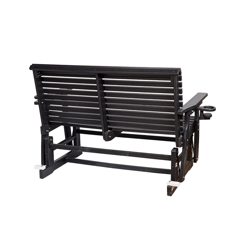 Sedia da esterno per aliante da patio in HDPE resistente alle intemperie